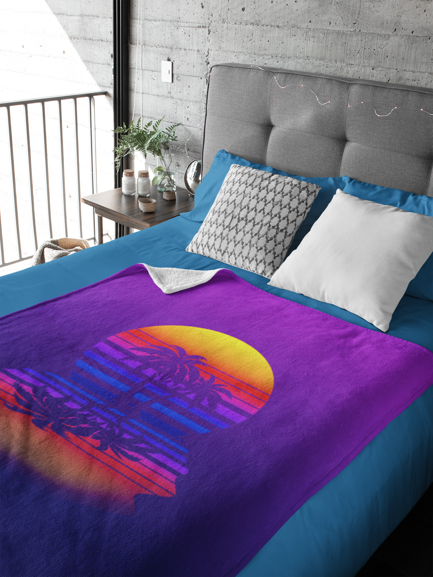 Retro Miami V2 Blanket