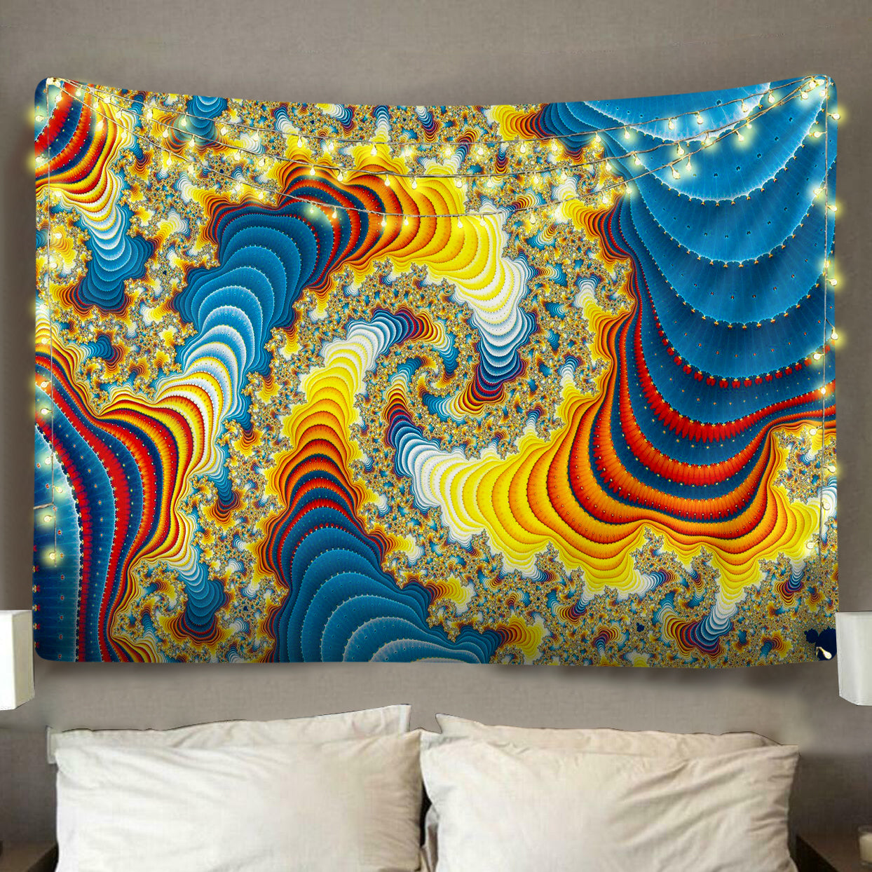 Fibonacci Void V2 Tapestry