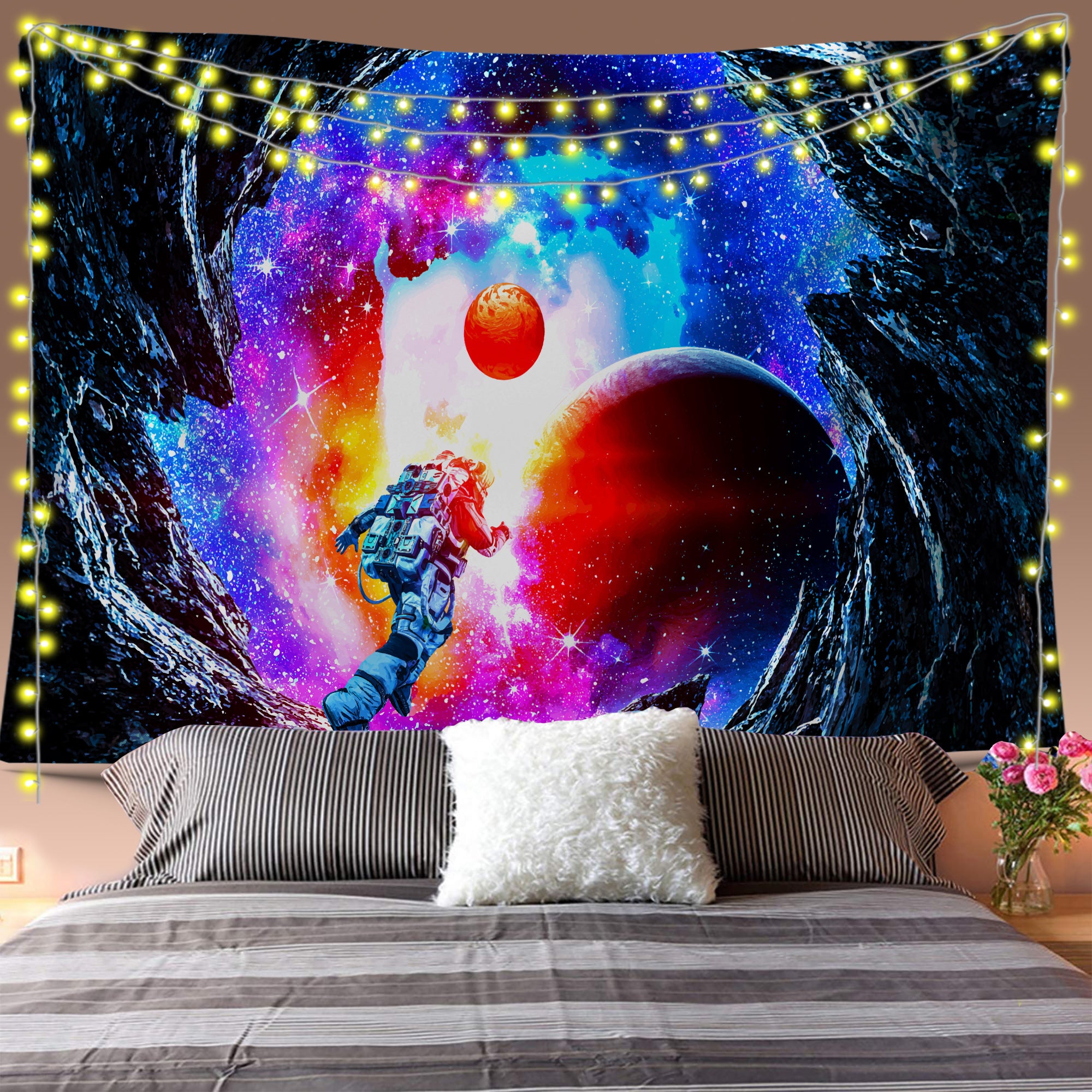 Space Cave Tapestry