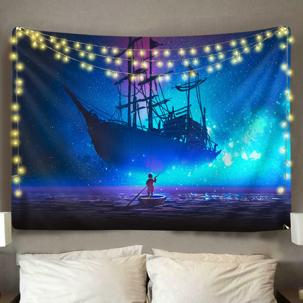 Ghost Ship Tapestry