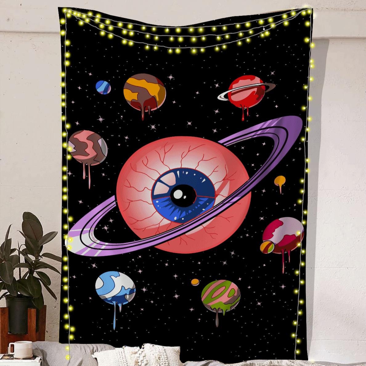 High In Space Tapestry